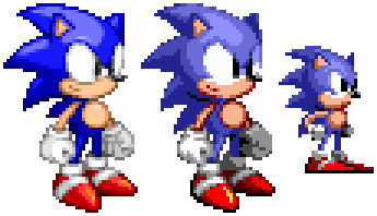 SRB2 Sonic in S1 Style by FuzzysArting on DeviantArt