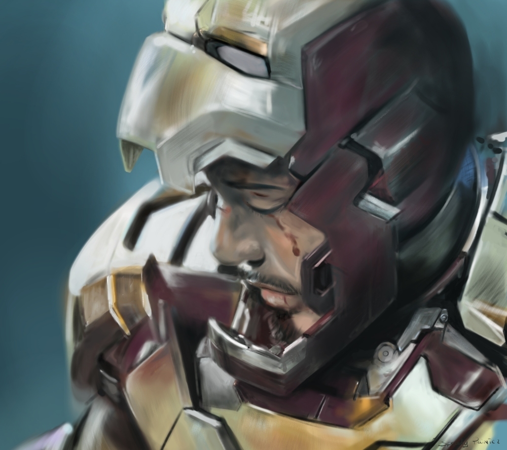 Iron Man 3 speedpainting