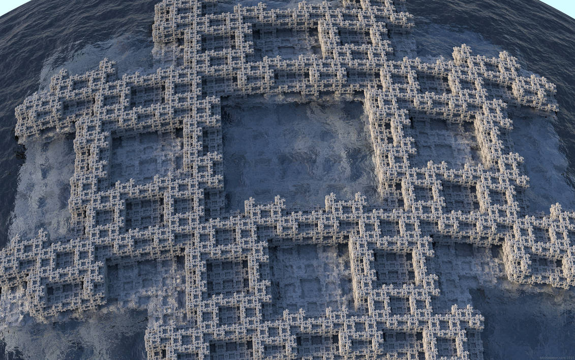 Fractal Pound 3D Island by beason