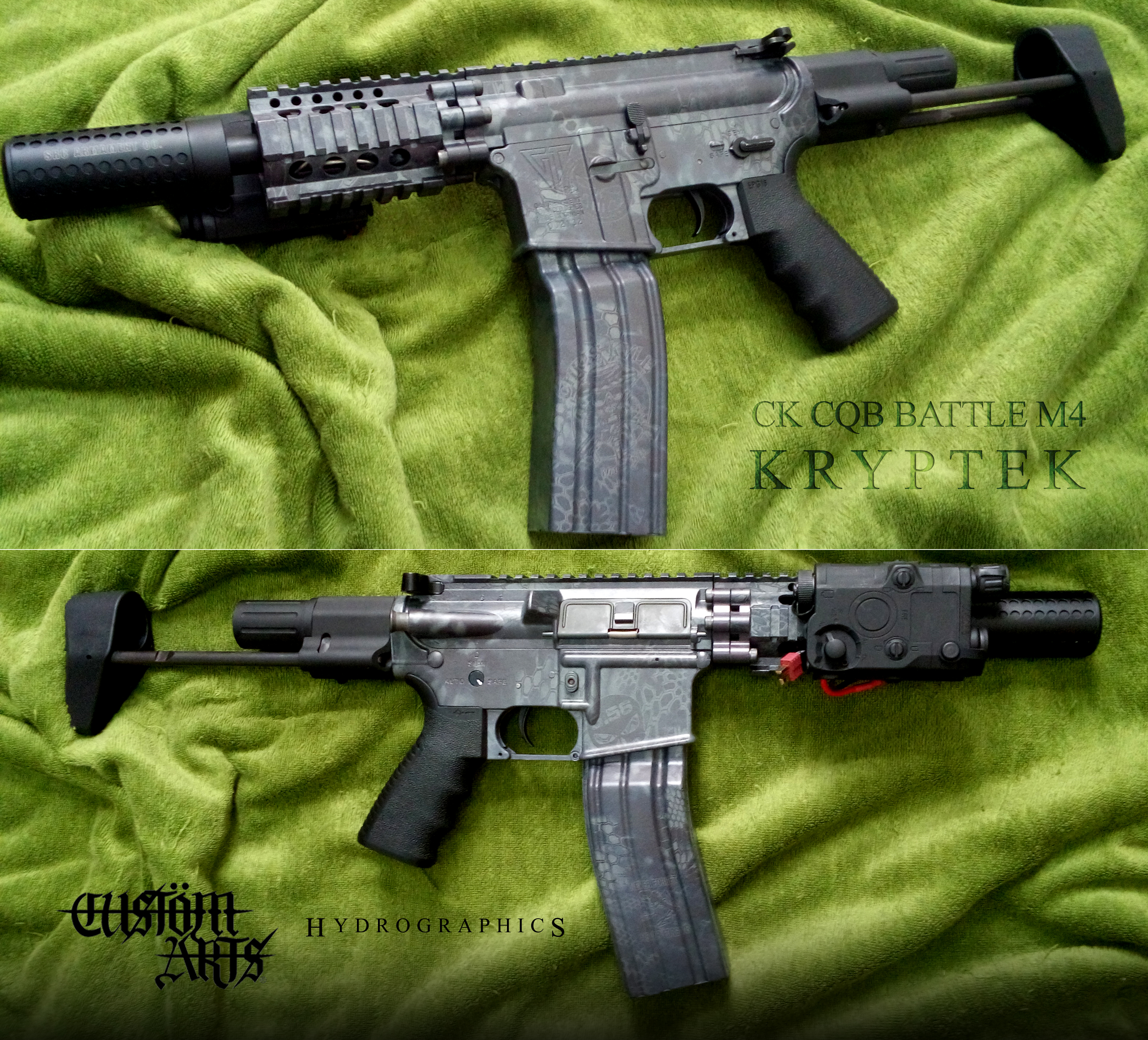 M4 cqb kryptek typhon