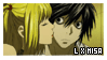 Death Note - L X Misa Stamp by Immortalmirror