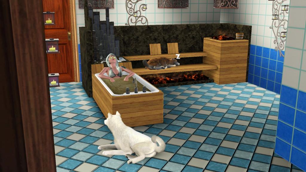 Relaxing- Sims 3 pets