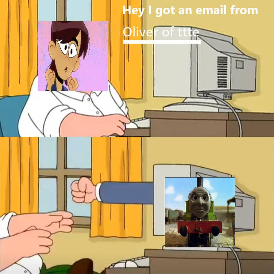 Oliver Gets An Email Punch From oliver ttte by Marioandpvz2021 on ...