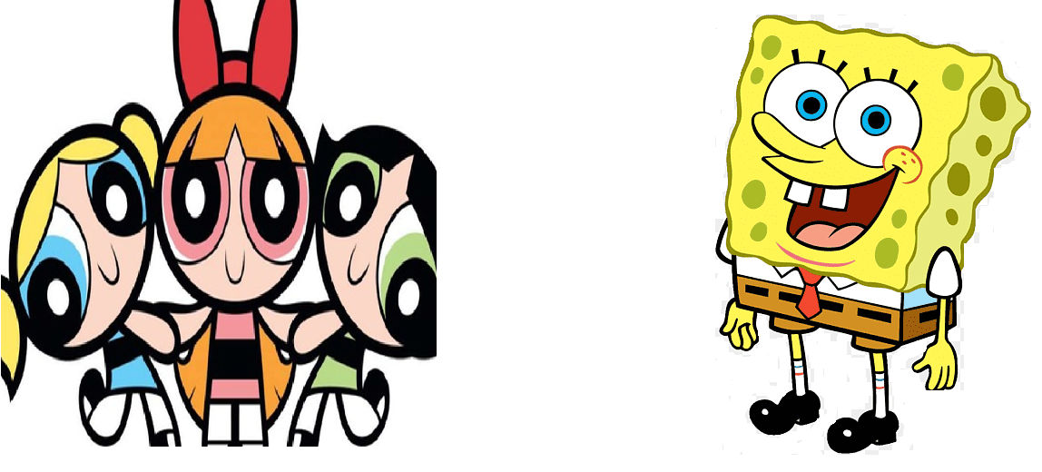 Sponge Powerpuff The powerpuff girls and spongebob by Marioandpvz2021 on DeviantArt