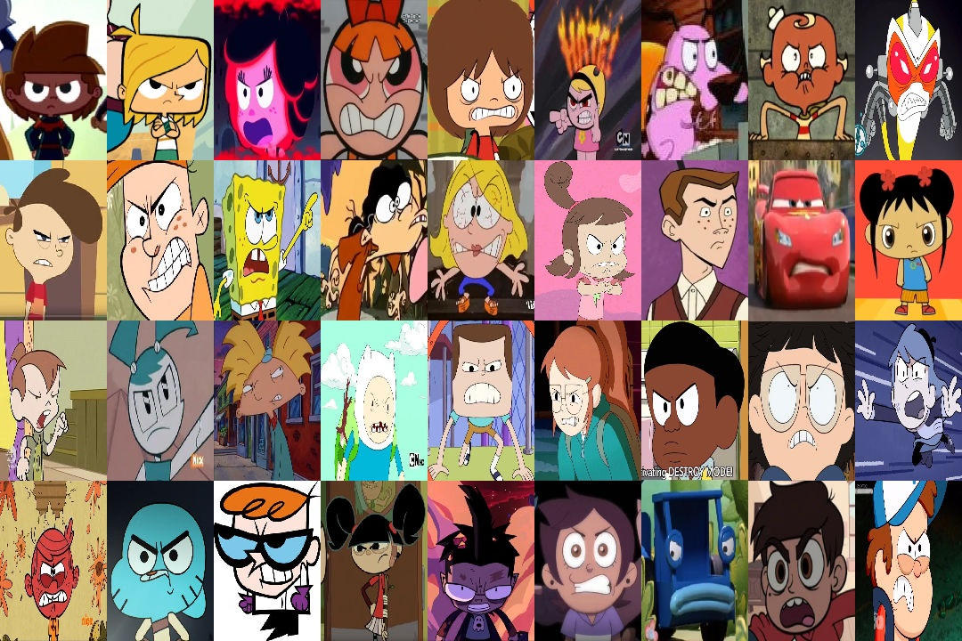 Top 36 Angry Characters Cartoon by Marioandpvz2021 on DeviantArt