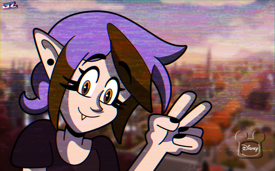 Amity Blight 90s Anime Style By Jzubrodikal Dhoc by Marioandpvz2021 on ...