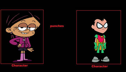 What if Ronnie anne Punches Ttg Robin