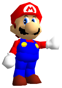 Super mario 64 promo render by Marioandpvz2021 on DeviantArt