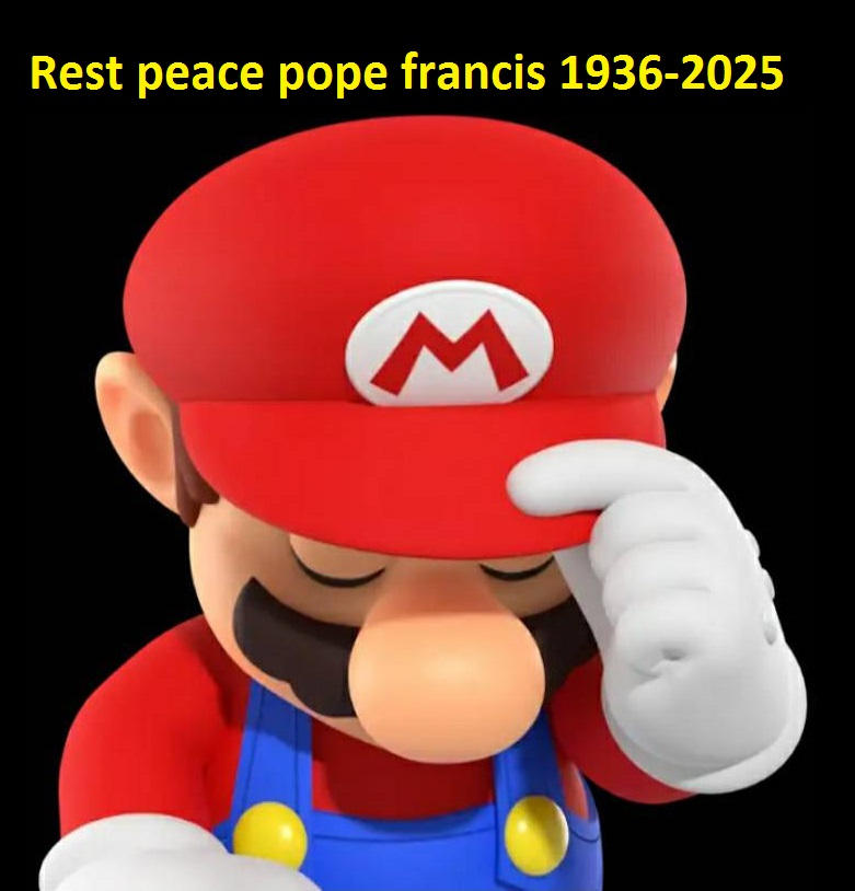 Goodbye Character Mario Mario saying goodbye pope francis by Marioandpvz2021 on DeviantArt