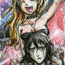 Ulquiorra x Orihime ACEO