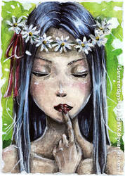 Anna Summer Style ACEO