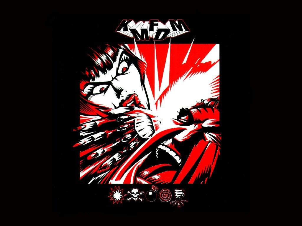 KMFDM Symbols Wallpaper