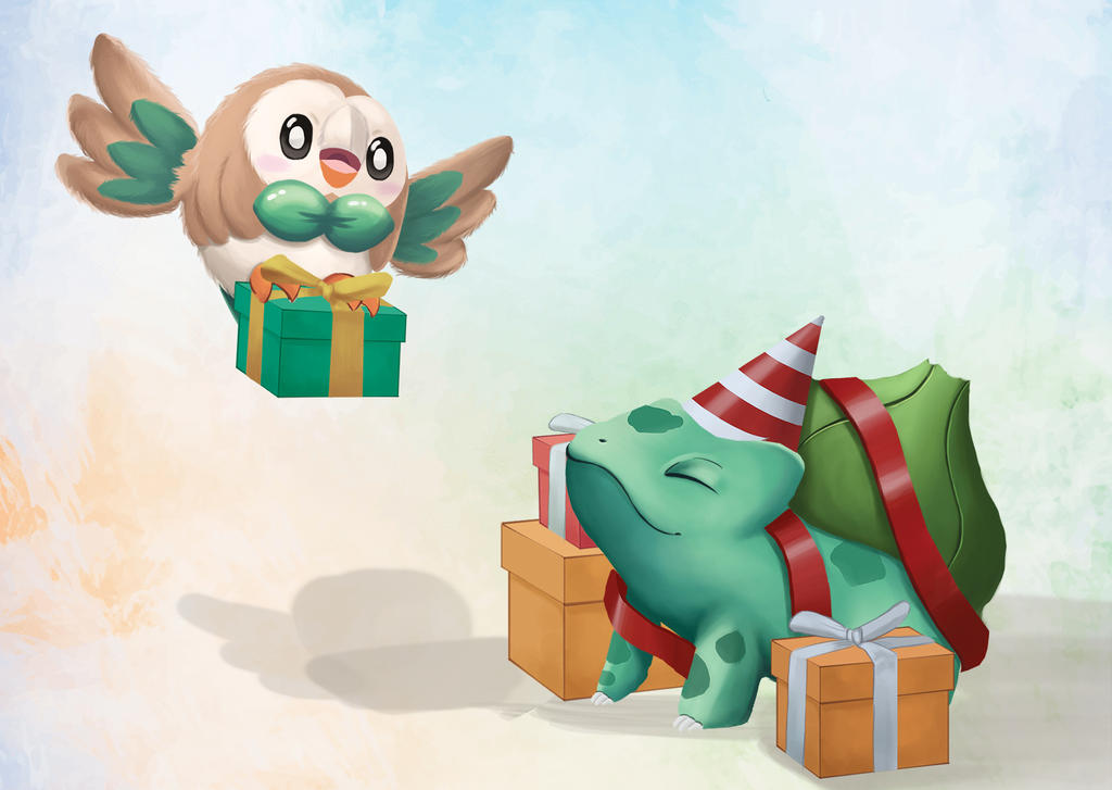 Bulbasaur Birthday By Ralaw On DeviantArt