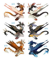 Assorted dragon adopts! S35 each