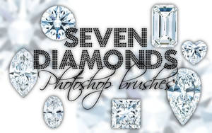 Seven Diamonds Photoshop Brush