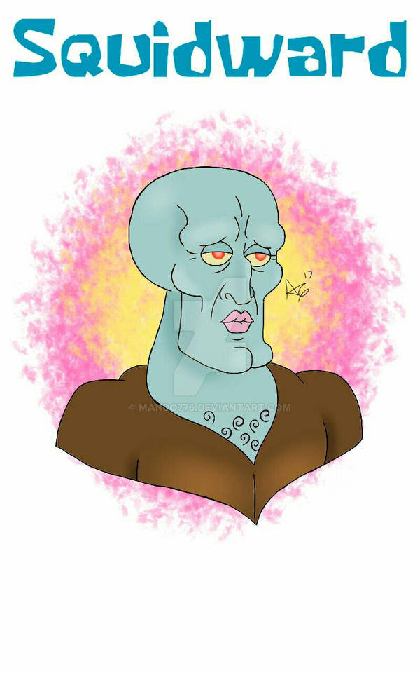 Handsome Squidward By Mando776 On DeviantArt handsome-squidward-by-mando776-on-deviantart