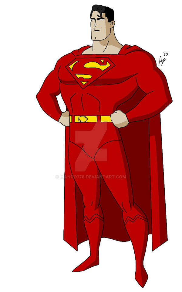 Superman-Red by Mando776 on DeviantArt