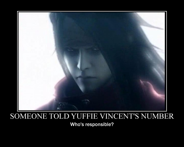 Vincent Valentine S Phone Number By Msdraculina On Deviantart