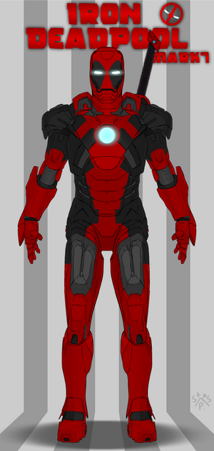 Iron DeadPool suit