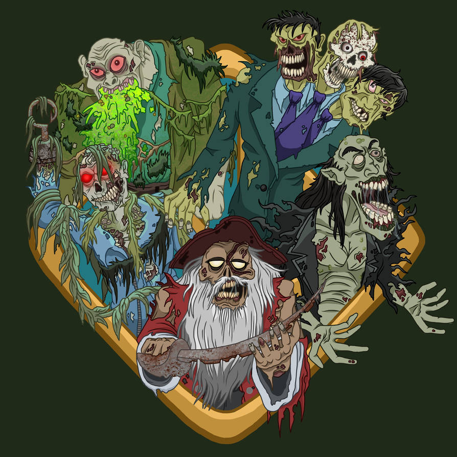 Scooby-Doo Monster Gallery: Zombie by MrToothyTheShadowMan on DeviantArt