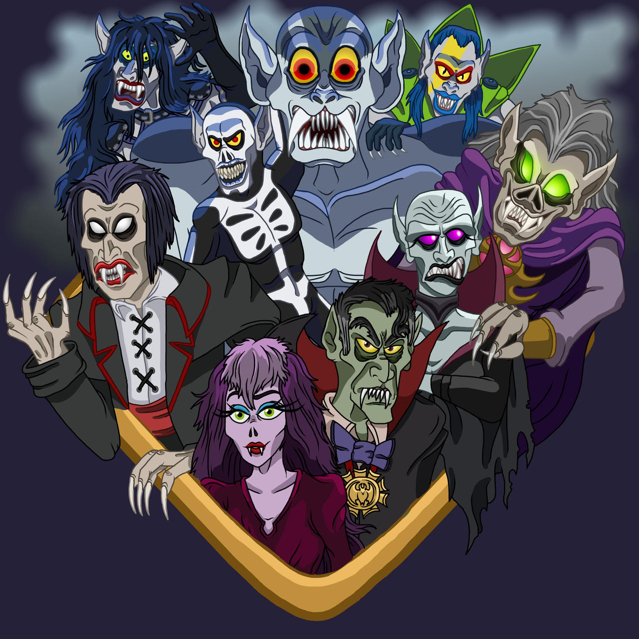 Scooby Doo Monster gallery: Vampire by MrToothyTheShadowMan on DeviantArt Scooby Doo Monster gallery: Vampire by MrToothyTheShadowMan on DeviantArt