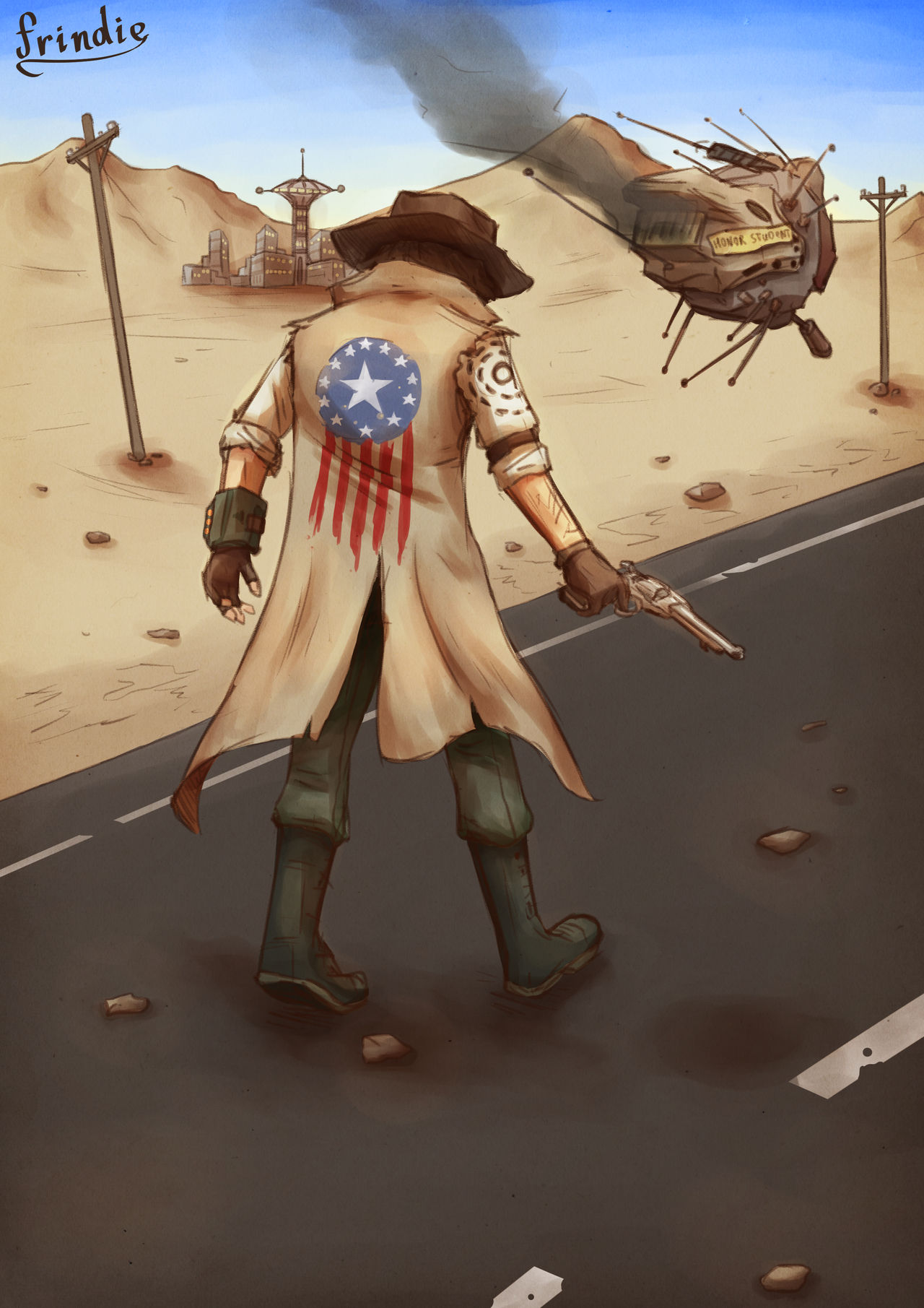 Courier Six by frindie on DeviantArt