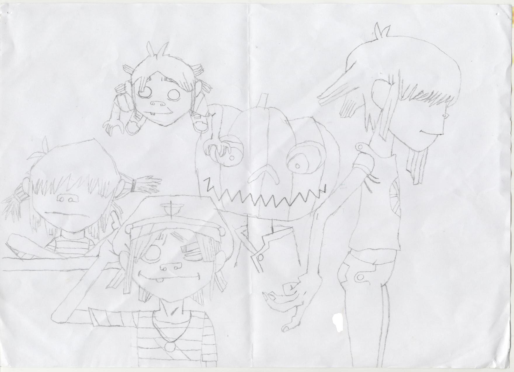 Gorillaz Doodles by Gorillaz-lover on DeviantArt