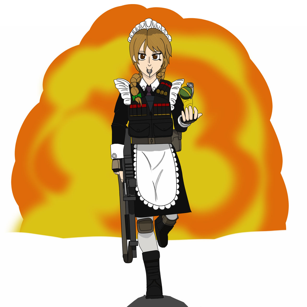 Maid Comic Character Concept Mary Connors by on DeviantArt