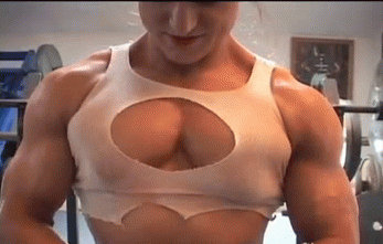 no tits ... pure muscles