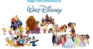 it's been 103 years when Walt Disney's not around.
