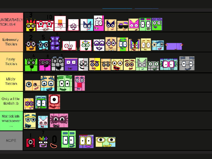 (UPDATED) Numberblocks feet tickle headcannons by InfinityFeetLover on ...
