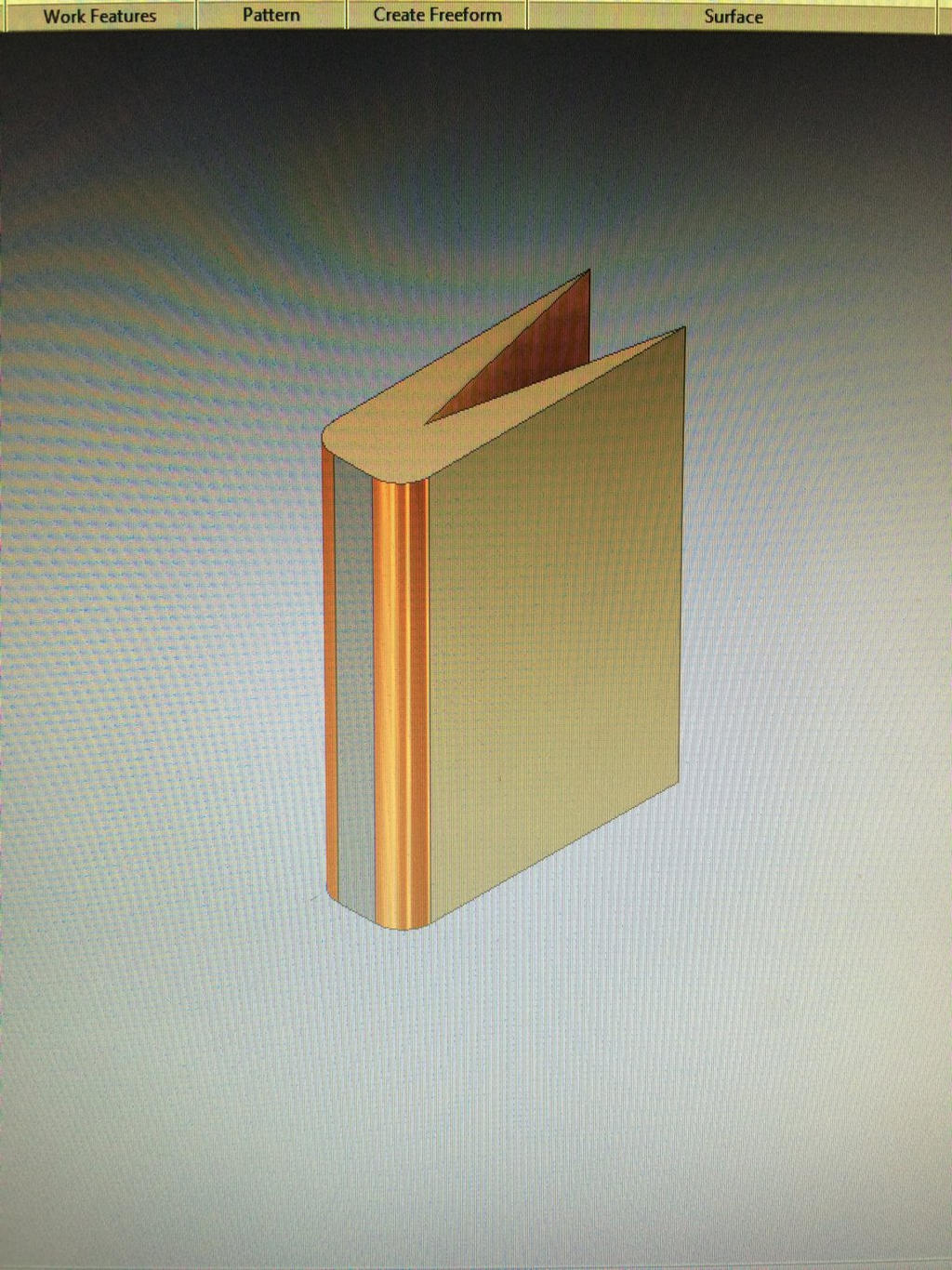 3D model book