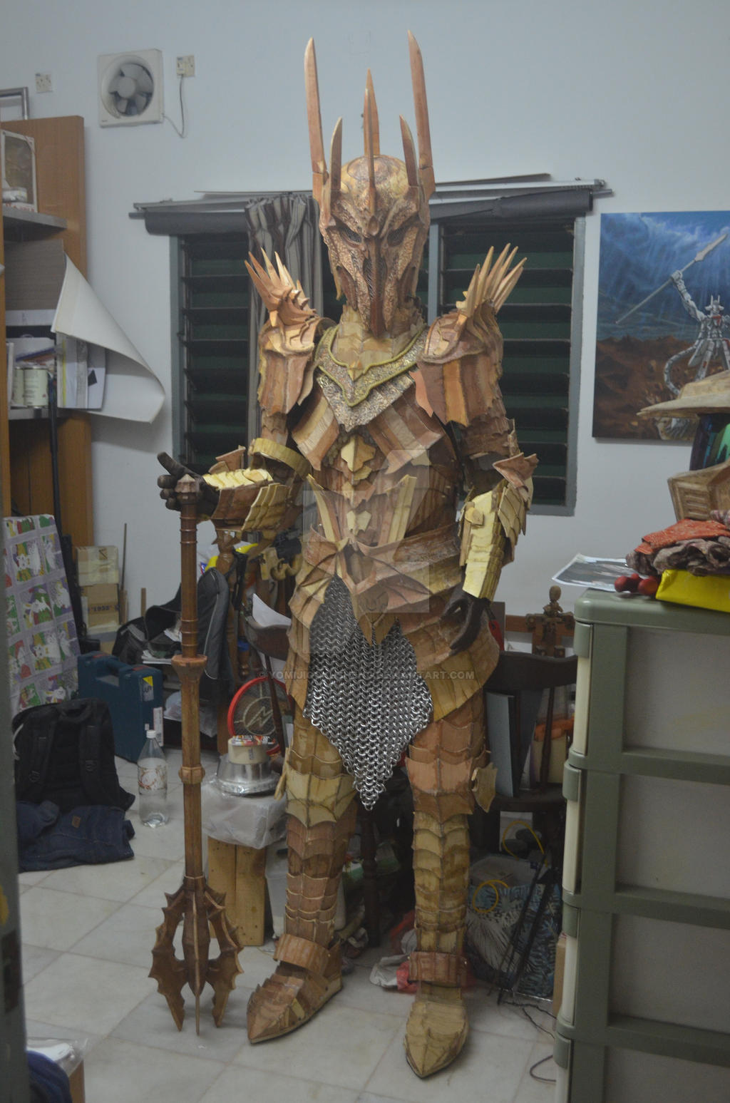 Sauron Cosplay by YomiJigokuSheng on DeviantArt