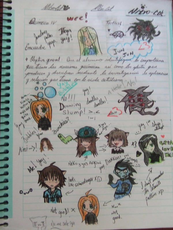 Deviantart Note Do Notebook doodles 1 by Nitro-Cat on DeviantArt