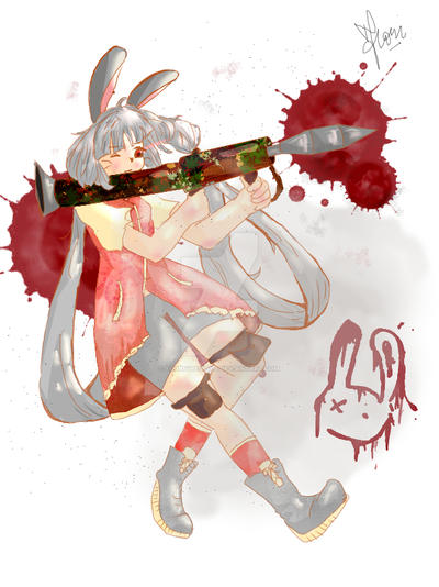 Basooka Rabbit Bazooka Bunny! by FloriTheBuble on DeviantArt