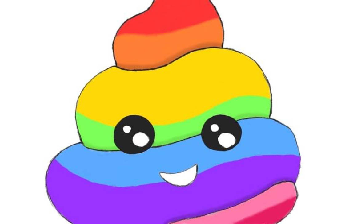 Rainbow poop by 93leea93 on DeviantArt