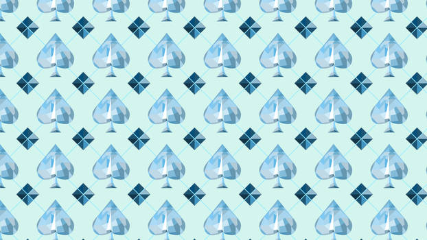 Icy Clean Spades Pattern