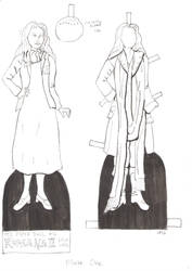 Romana II Paper Dolls