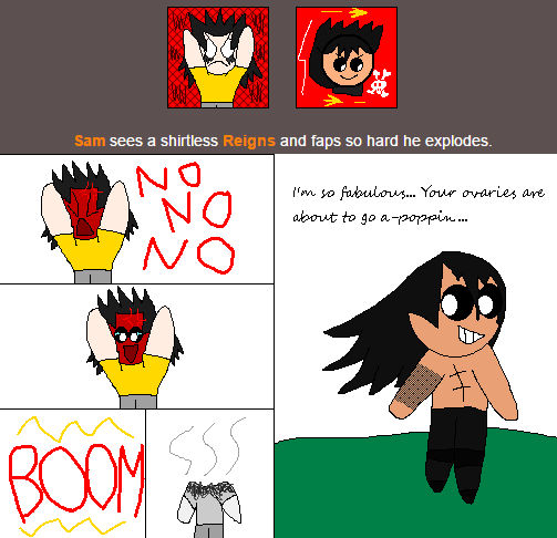 Sam's Head Explodes by birdietalk on DeviantArt