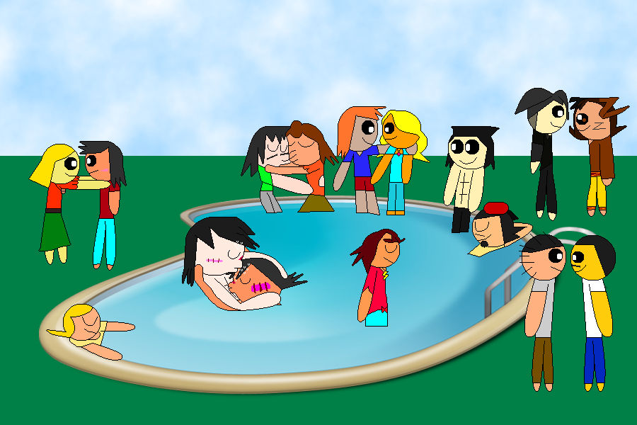 Jacuzzi Coding Party The Code LTIB Pool Party by birdietalk on DeviantArt