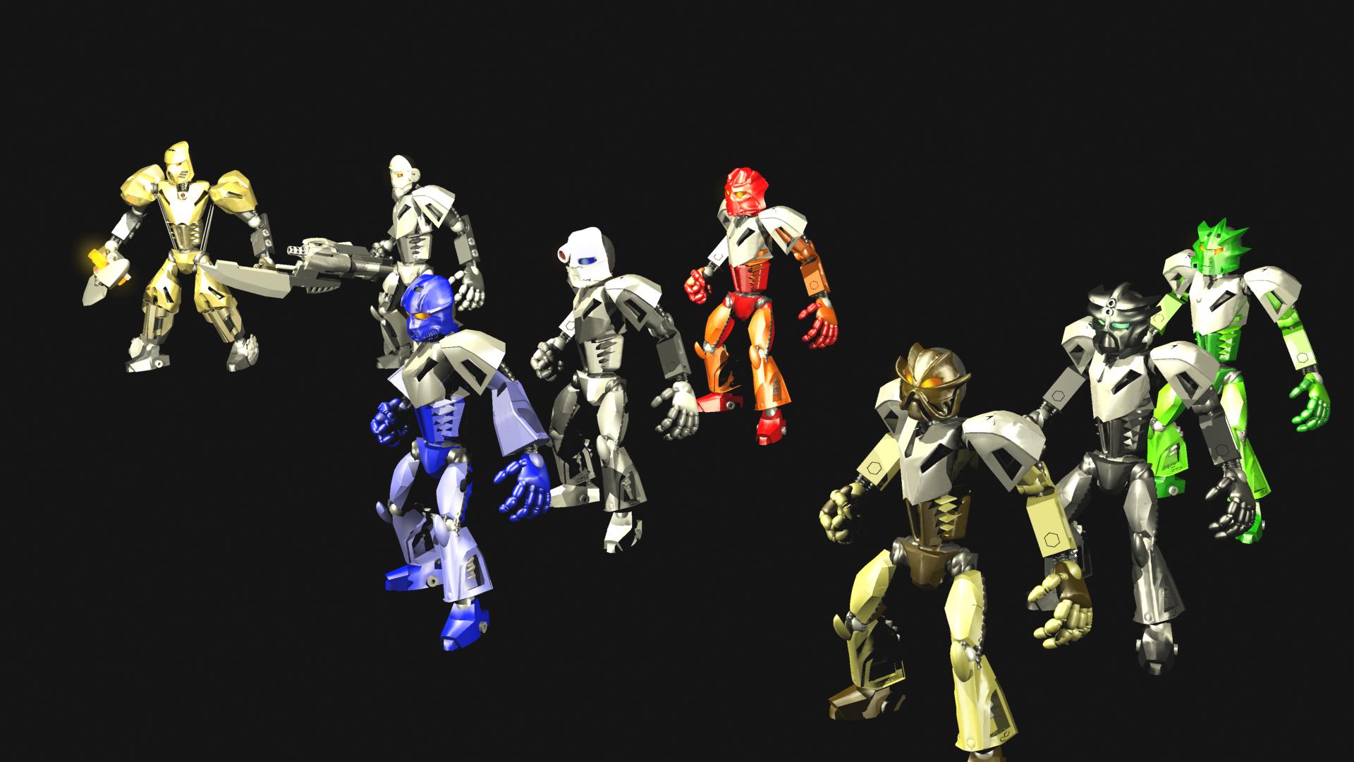 The Toa Heroes by ToaTom on DeviantArt