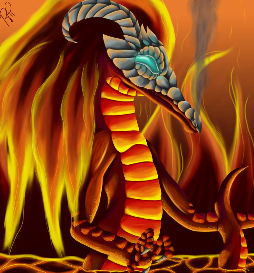 Volvagia by fizzing-dragon on DeviantArt