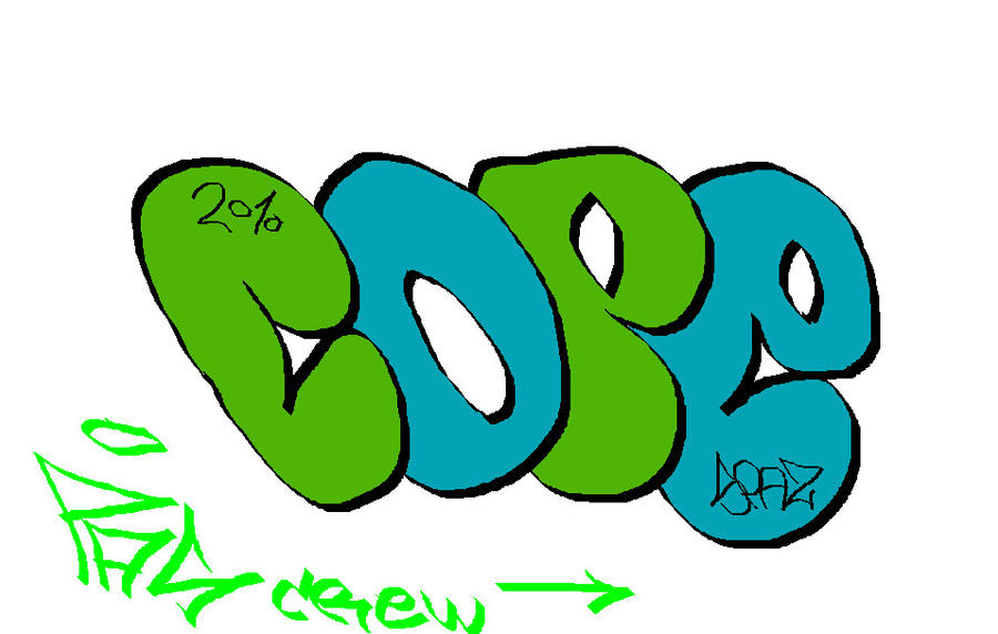 Copetwo cope2 graffiti by Vladek96 on DeviantArt