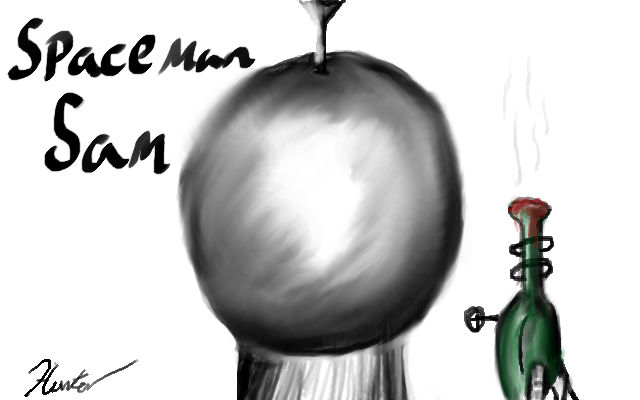 Sam Rider Drawing Spaceman Spaceman Sam by Darkwaterotter on DeviantArt