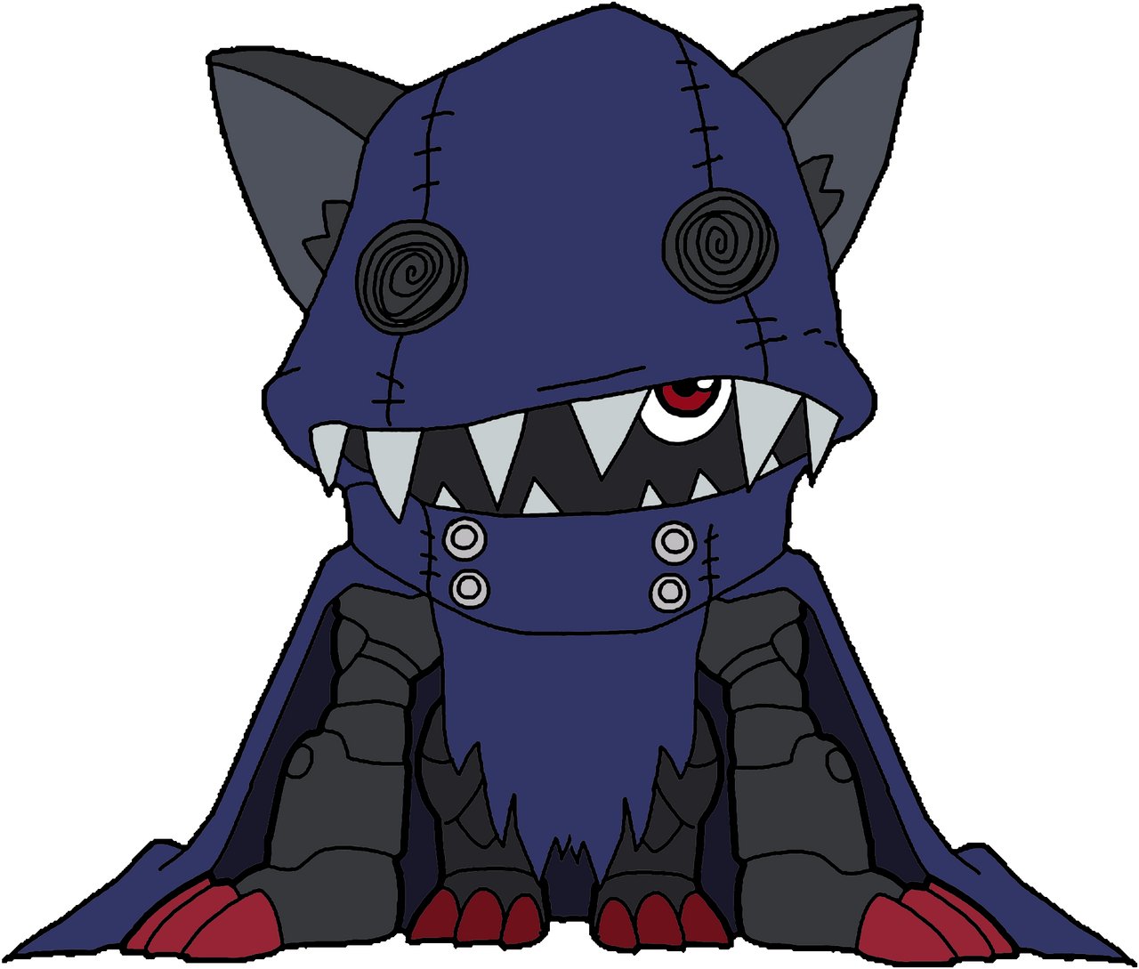 HACKMON by HomeosTTasis on DeviantArt