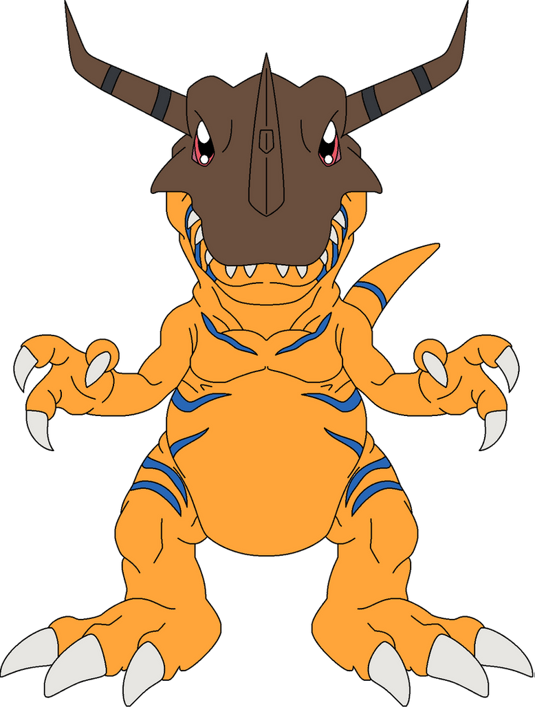 Greymon by HomeosTTasis on DeviantArt
