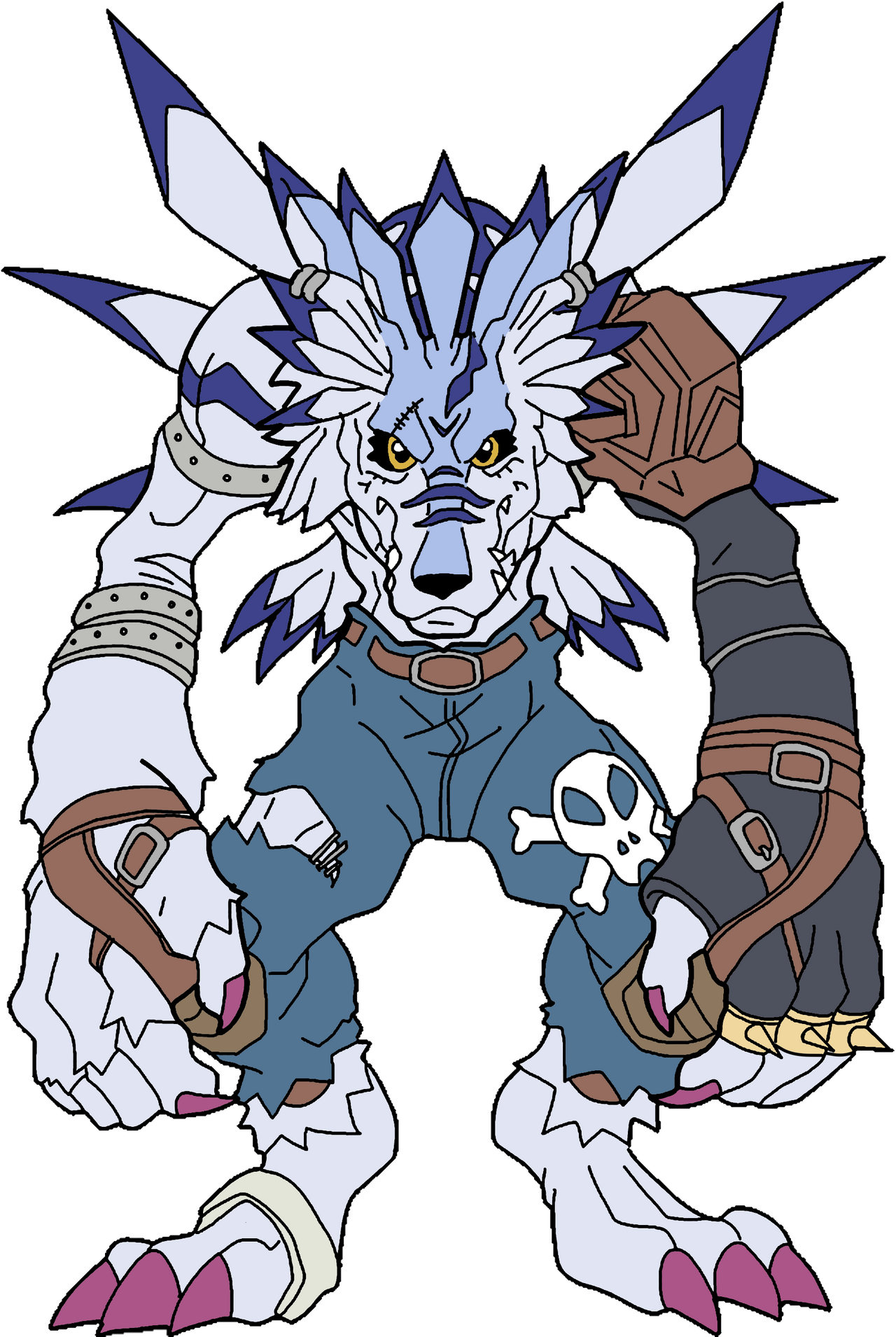 WereGarurumon Digimon Tri By HomeosTTasis On DeviantArt weregarurumon-digimon-tri-by-homeosttasis-on-deviantart