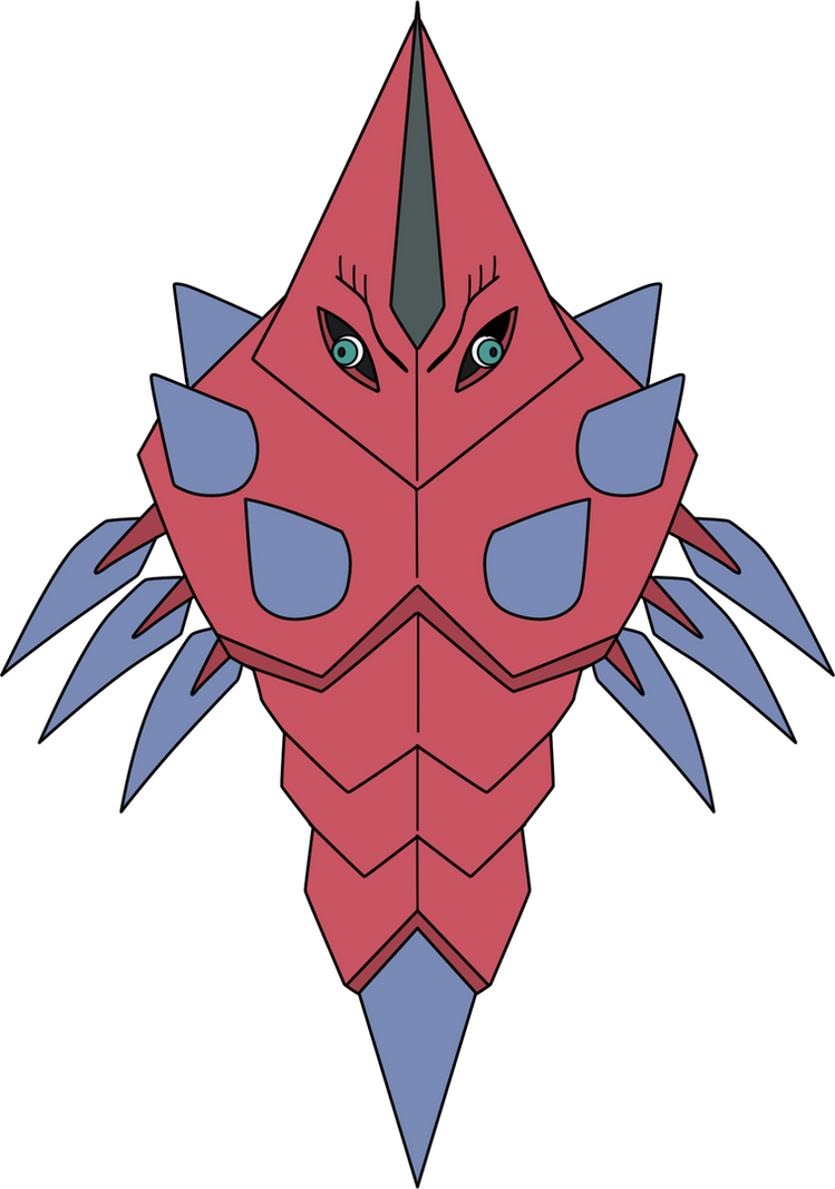 Chrysalimon Red (Digimon World 3) by HomeosTTasis on DeviantArt