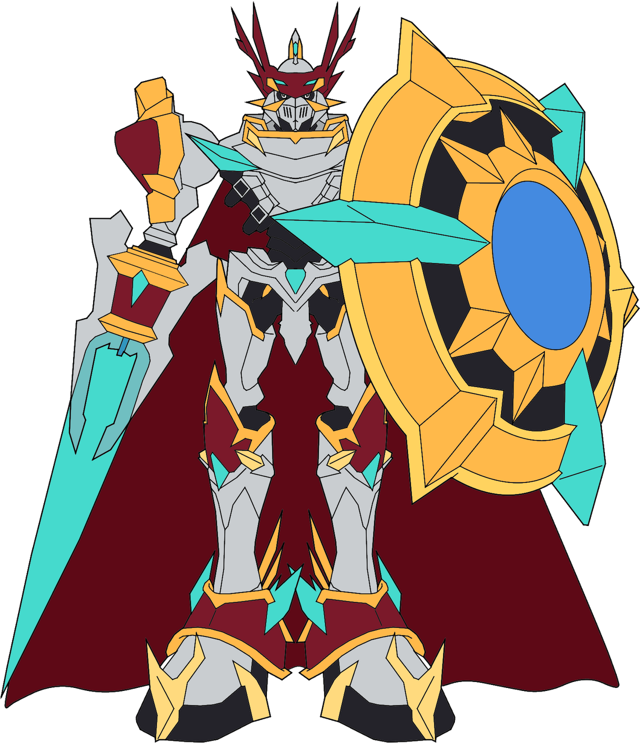 Dukemon (X-Antibody) by HomeosTTasis on DeviantArt