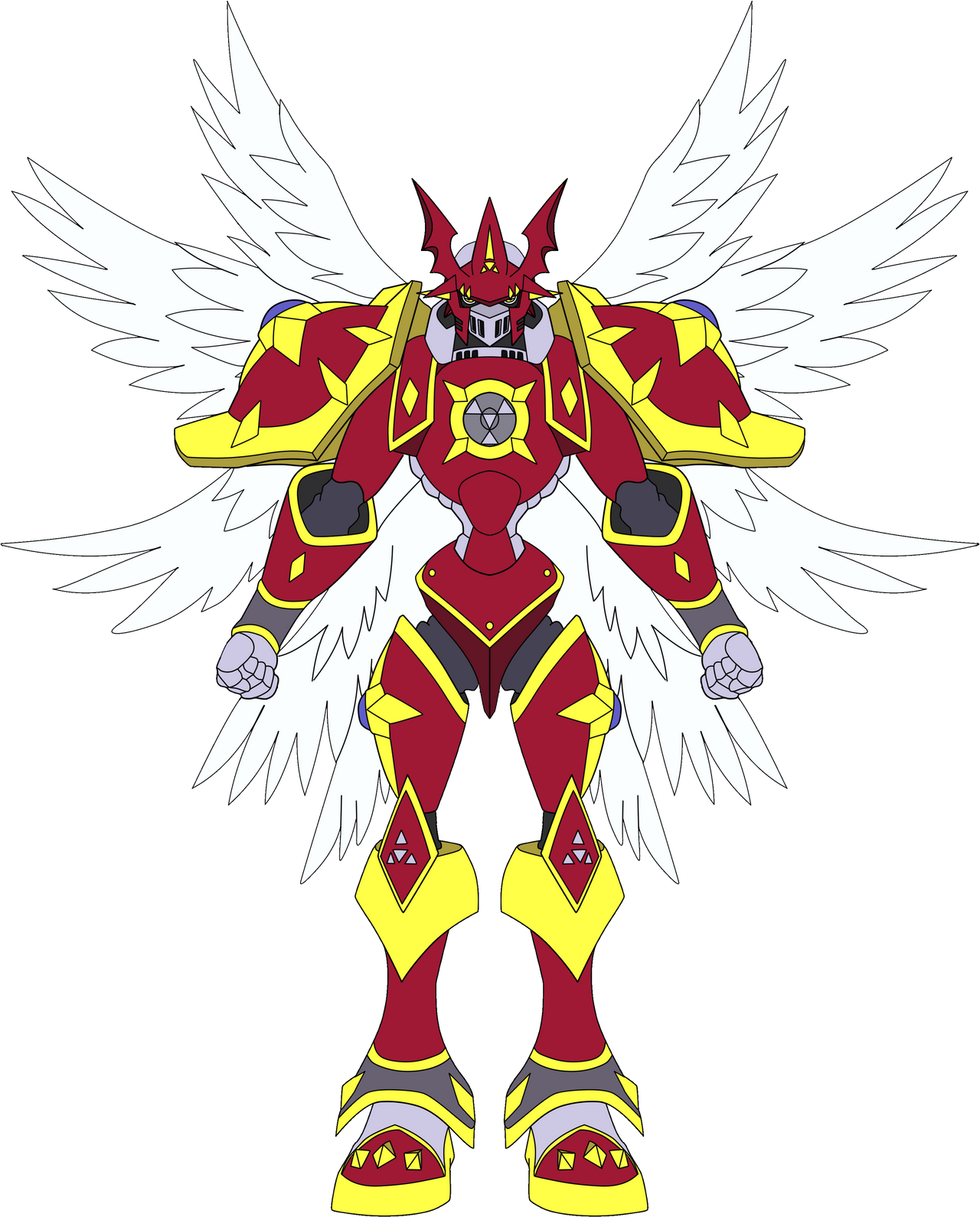 Dukemon Crimson Mode by HomeosTTasis on DeviantArt